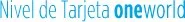 Nivel de Tarjeta oneworld
